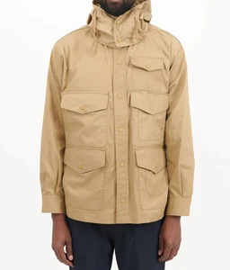 ENGINEERED GARMENTS KHAKI PC FEATHER TWILL MEN'S CRUISER JACKET SIZE M MSRP $480 - Picture 1 of 10