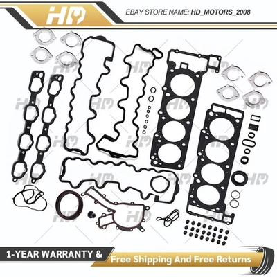 Engine Rebuild Seals Gaskets Kit FOR Mercedes-Benz E55 G55 AMG W211 5.5 V8 M113 - Image 1 of 4