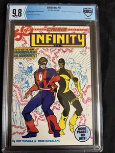 Infinity Inc 21 TODD MCFARLANE CBCS 9.8 1st Dr. Midnight. IMO Better Than CGC - Picture 1 of 2