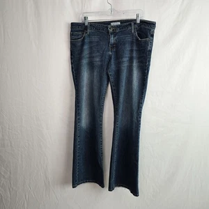 VTG American Eagle Bootcut Jeans Women's 16 Regular Blue Stretch - Picture 1 of 21