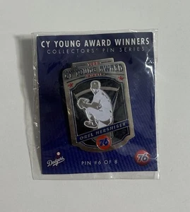 Orel Hershiser Lapel Pin 2015 Cy Young Award Winner LA Dodgers Union 76 MLB 88' - Picture 1 of 4