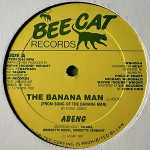 Abeng – The Banana Man / Ultimatum South Africa 12” Reggae Rare Roots Dub 1987 - Picture 1 of 4