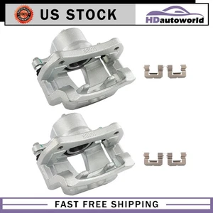 2x Front Disc Brake Calipers w/ Bracket For 2016 2017 2018 2019 CHEVROLET CRUZE - Bild 1 von 6