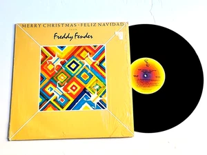 Freddy Fender Merry Christmas-Feliz Navidad LP Vinyl Shrink Audio Tested EX/EX - Bild 1 von 9