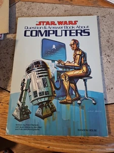 Vintage 1980s Book Star Wars Question & Answer Book About Computers M22 - Picture 1 of 3