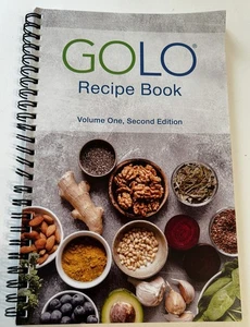 GOLO Recipe Book Volume One  Second Edition Cookbook Spiral-Bound - Picture 1 of 7