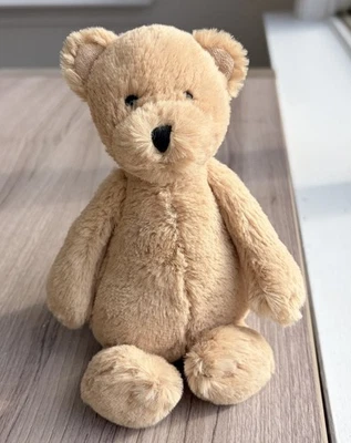 Jellycat Small Bashful Honey Bear Plush 8” RARE Retired Tan Brown Excellent Used - Image 1 of 4