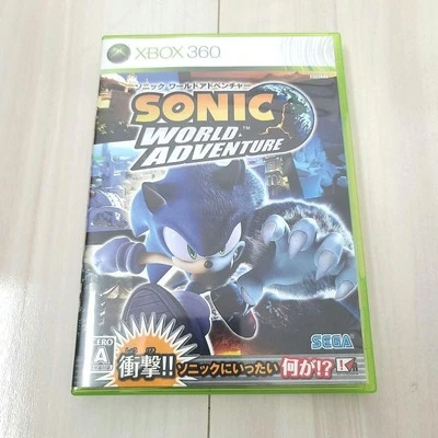 Sonic World Adventure Xbox 360 Microsoft Video Game Software Japan Import - Image 1 of 3