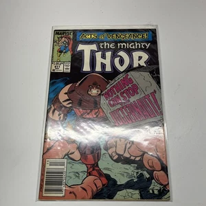 The Mighty Thor #411 e #412 variante da edicola. Marvel Comics 1989. - Foto 1 di 10