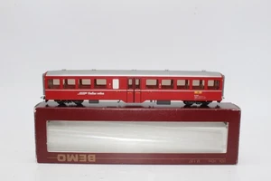 BEMO DC HOe 3286 120 vagón de tren pendular B 2340 RhB en embalaje original--64-- - Imagen 1 de 3