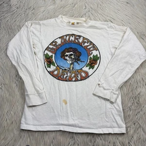 Vintage 70s 80s Grateful Dead Single Stitch LS Tee Kaufenberg Made in USA Small - Bild 1 von 12
