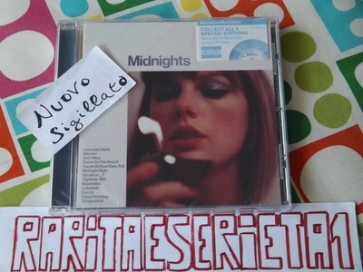 CD TAYLOR SWIFT Midnights Moonstone Blue Edition - Immagine 1 di 2