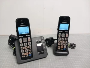 Panasonic KX-TGE720 Digital Cordless Phone with Answering Machine Big Buttons - Zdjęcie 1 z 9