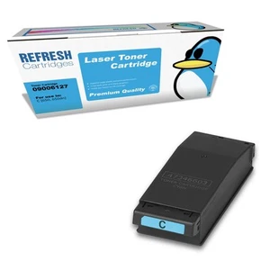 Refresh Cartridges Cyan 09006127 Toner Compatible With OKI Printers - Afbeelding 1 van 6