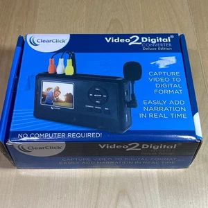 Konwerter ClearClick W idealnym stanie Video 2 na cyfrowy Deluxe Ed Video2Digital - Zdjęcie 1 z 24