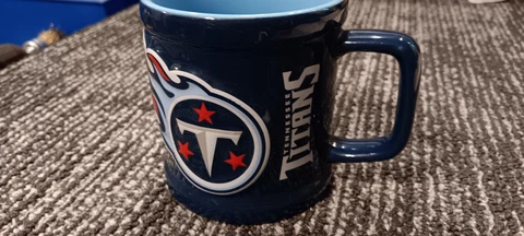 Tennessee TITANS Official NFL 10 oz Coffee Tea Mug Cup 1999 Cover