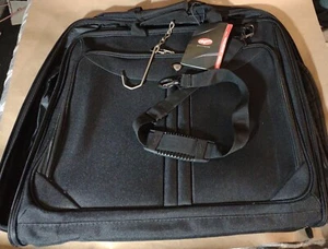 Olympia Luggage Deluxe Suit Garment Bag, Black, One Size No Tags New Read Descri - Picture 1 of 10