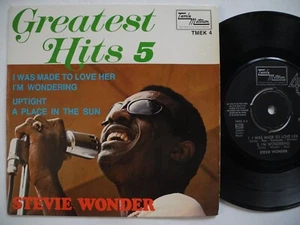 STEVIE WONDER Greatest Hits 5 EP I Was Made To Love Her + 3 45 7" 1968 Sweden - Imagen 1 de 2
