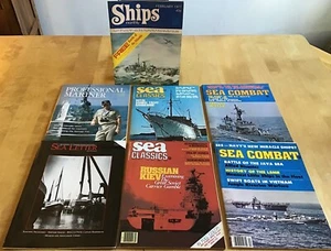 Sea Combat/Classics/Professional Mariner/Ships Monthly/Sea Letter Magazines Lot - Picture 1 of 6