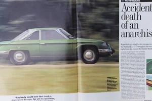 Original 1991 Autocar extracted magazine Driving Report: PANHARD 24 CT driven - Picture 1 of 2