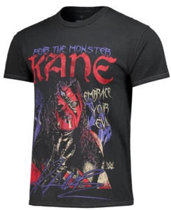 Brand New WWE Kane Black Mens Medium M T Shirt Ripple Junction Big Red Monster - Picture 1 of 6