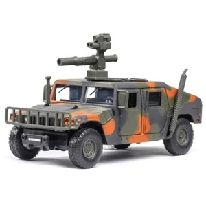 1:32 Scale Hummer H1 Modified Armored Vehicle Alloy Model Diecast Off-road Car - Picture 1 of 20