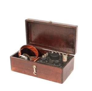 1923 Sodion DR-6 Portable Radio w/Connecticut Headset, S-13 Tube, Antenna, More - Picture 1 of 16