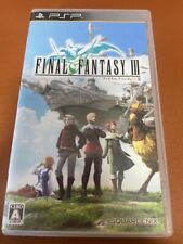 Final Fantasy III Japan Import Sony PSP PlayStation Portable Japanese Version