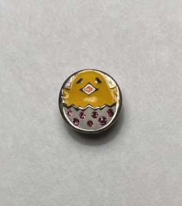 Kameleon Jewelpop Spring Chick KJP641 Enamel Swarovski Crystal 925 Silver Easter - Picture 1 of 4