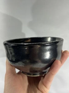 Old Antique Chinese Black Glaze Bowl - Picture 1 of 14