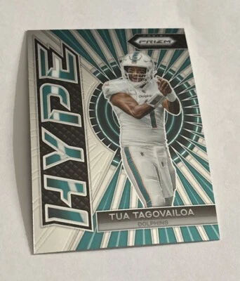 2023 Panini Prizm #H-1 Tua Tagovailoa Hype Miami Dolphins - Image 1 of 2