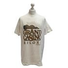 Vintage Single Stitch T-shirt  90s Grand Casino Mississippi USA Gold Men's XL