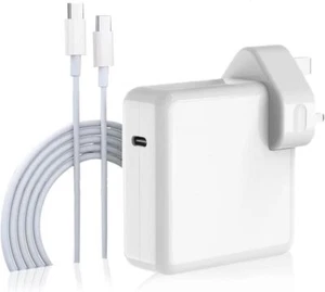 96W USB-C Power Adapter Type C Charger For apple MacBook Pro 16"+ Cable A2166 - Picture 1 of 8