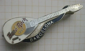 HARD ROCK CAFE / BARCELONA ROLLING STONES BRIAN JONES WHITE GUITAR . HRC Spange - Picture 1 of 1