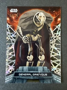 2024 Topps High Tek Star Wars General Grievous Shadow-Tek /25 #ST-GG - Picture 1 of 3