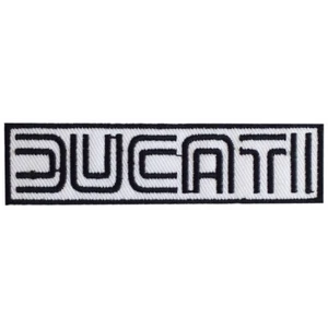 Motorrad Markenlogo zum Aufbügeln/Aufnähen gestickter Patch für Shirts - Bild 1 von 2