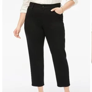 J. Crew Factory Curvy essential straight black jean in all-day stretch NWT - Picture 1 of 9