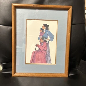 Virginia Stroud Art “Three Generations” - Picture 1 of 5