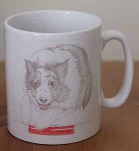 Dog Mugs- Ceramic, Plastic, Travel Mug German Shepherd, Agility Collie, Samoyed - Picture 1 of 10