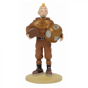 Figurine de collection Tintin en scaphandre marin 14cm (42229)