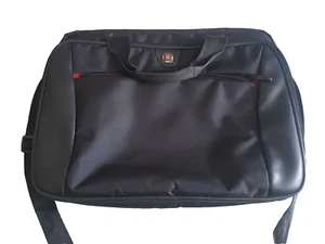 Swissgear Patriot Laptop Bag Carry Case Shoulder Strap Black Messenger City Bag - Picture 1 of 6