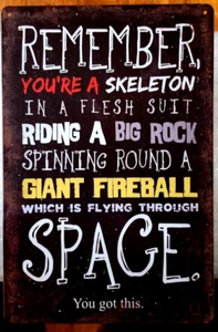FUN TIN SIGNS Replica Vintage Metal Sign 12x8 Inch YOU GOT THIS Lot #137 - Picture 1 of 2
