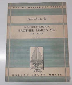 A Meditation on 'Brother James's Air' for Organ (Sheet Music) - Picture 1 of 2
