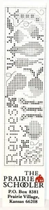 Recetas (verduras) The Prairie Schooler patrón de punto de cruz contado - Imagen 1 de 1