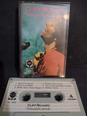 CLIFF RICHARD-WIRED FOR SOUND.1981 AUDIO CASSETTE.POP/SOFT ROCK Foto 1 de 2