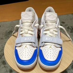 Herren 11.0US Nike Air Jordan Legacy 312 Low Weiß/Game Royal/University Red - Bild 1 von 7