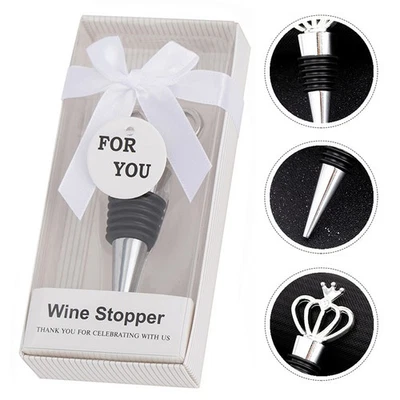  Tappo per bottiglia di vino con tappo di chiusura per bottiglia a forma di - Immagine 1 di 4