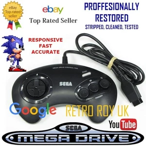 Restored Sega Megadrive Official Controller Tested Fully Working - Picture 1 of 2