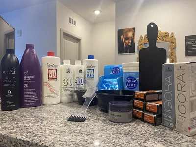 Hair Bleach And Hair Color - Image 1 of 4