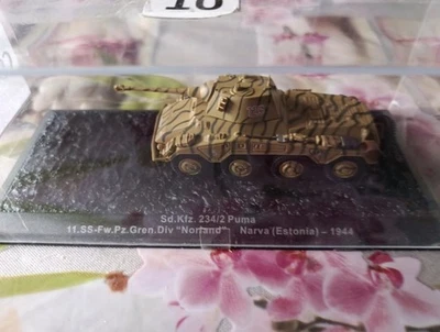 LG491 ALTAYA 1/72 1:72 Char Tank Militaire Sd.Kfz. 234/2 Puma Estonia 1944 Ww2 - Photo 1/4